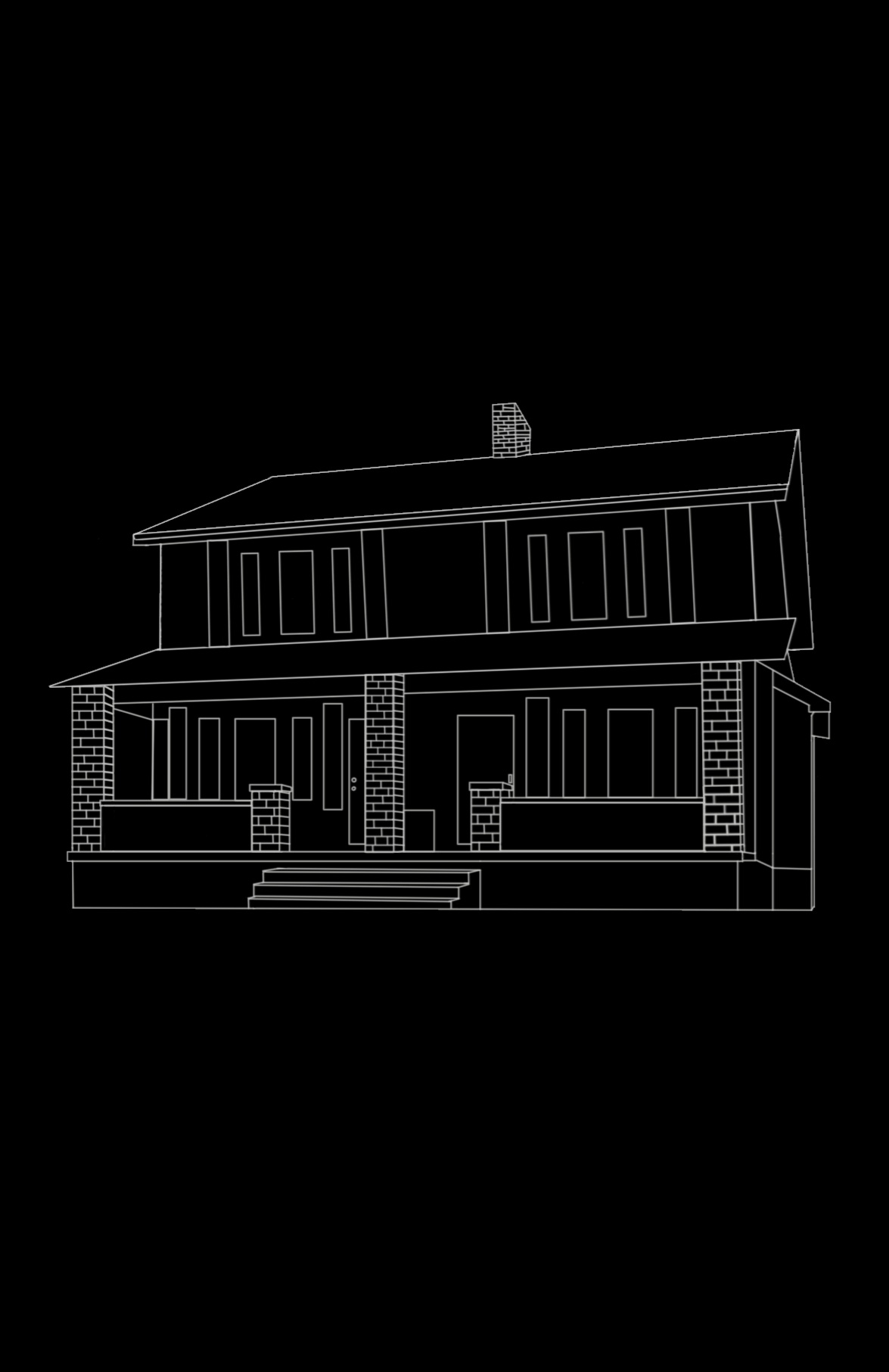 Black and White Real Estate